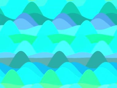 Gökyüzü Mavi Dalgalar soyut arkaplan animasyonu. Gökyüzünün birçok tonu mavi renk. Giriş, başlıklar, açıcı, sunum vs. için iyi....