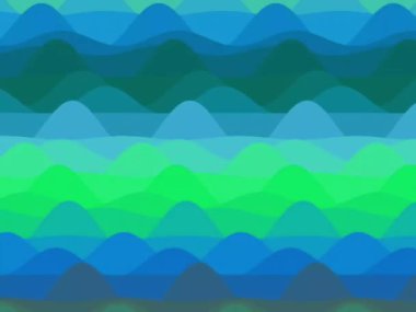 Gökyüzü Mavi Dalgalar soyut arkaplan animasyonu. Gökyüzünün birçok tonu mavi renk. Giriş, başlıklar, açıcı, sunum vs. için iyi....