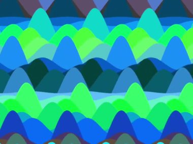 Gökyüzü Mavi Dalgalar soyut arkaplan animasyonu. Gökyüzünün birçok tonu mavi renk. Giriş, başlıklar, açıcı, sunum vs. için iyi....