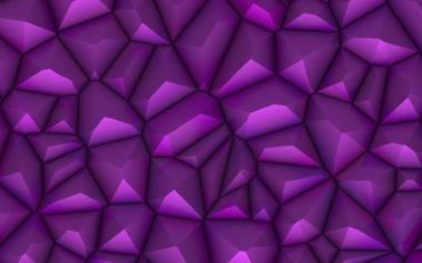 Soyut Çokgen Yüzey Çemberleri 1A Değişen renkli üçgenlerin, pürüzsüz dairelerin temiz yumuşak düşük polimerli hareket arkaplanı 4K.