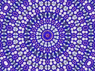Soyut kaleydoskop kalıpları. 4K Motion grafik arka planı. Eşsiz kaleydoskopik animasyon. Güzel parlak bir süs. Kusursuz