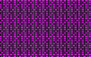 Yatay ve dikey çizgilerin düzensiz hareket eden siyah ve mor soyut sanatı.