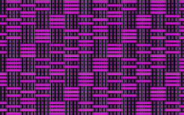 Yatay ve dikey çizgilerin düzensiz hareket eden siyah ve mor soyut sanatı.