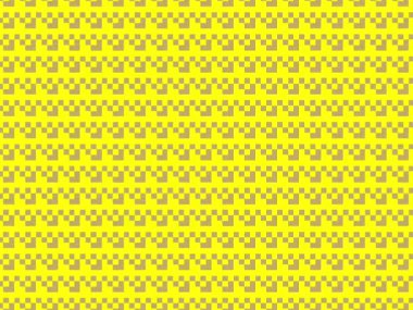 Soyut sanat çizgisi kahverengi ve sarı.