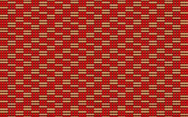 Yatay ve dikey çizgilerin düzensiz hareket eden kahverengi ve kırmızı soyut sanatı.