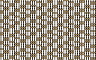 Yatay ve dikey çizgilerin düzensiz hareket eden kahverengi ve beyaz soyut sanatı.