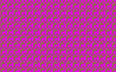 Soyut resim çizgisi Pembe ve kahverengi.