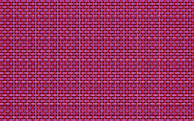 Düzensiz hareket eden yatay ve dikey çizgilerin kırmızı ve pembe soyut sanatı.