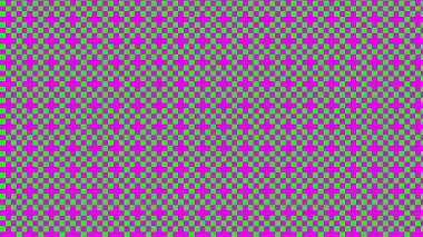 Soyut çizgiler yeşil ve pembe.