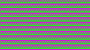 Soyut çizgiler yeşil ve pembe.