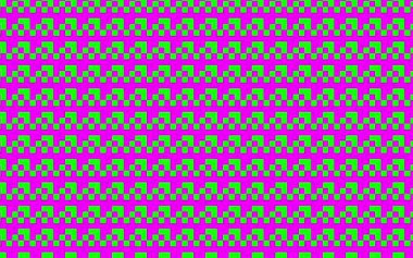 Soyut çizgiler yeşil ve pembe.