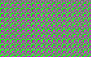 Soyut çizgiler yeşil ve pembe.