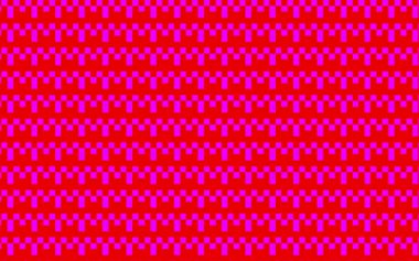 Soyut sanat çizgisi kırmızı ve pembe.