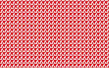 Soyut sanat çizgisi kırmızı ve beyaz.