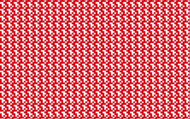 Soyut sanat çizgisi kırmızı ve beyaz.