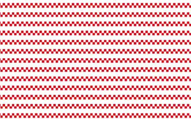 Soyut sanat çizgisi kırmızı ve beyaz.