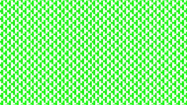 Soyut sanat çizgisi yeşil ve beyaz.