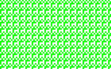 Soyut sanat çizgisi yeşil ve beyaz.