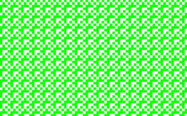 Soyut sanat çizgisi yeşil ve beyaz.