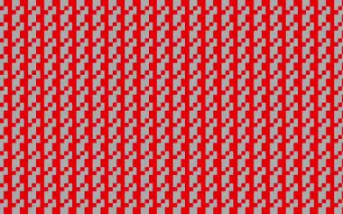 Soyut sanat çizgisi kırmızı ve gri.