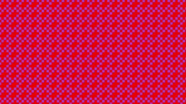 Soyut sanat çizgisi kırmızı ve mor.