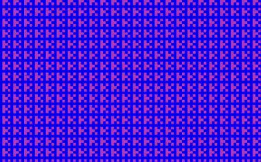 Soyut sanat çizgisi mor ve mavi.