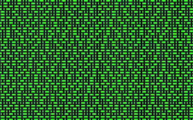 Yatay ve dikey çizgilerin düzensiz hareket eden siyah ve yeşil soyut sanatı.