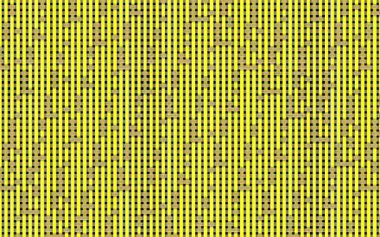 Yatay ve dikey çizgilerin düzensiz hareket eden kahverengi ve sarı soyut sanatı.