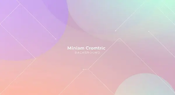 Yumuşak pastel, turuncu ve mavi tonlara, şeffaf dairesel şekillere ve beyaz geometrik çizgilere sahip soyut bir arka plan. Temiz ve modern tasarım, sunumlar veya teknolojik temalar için ideal.