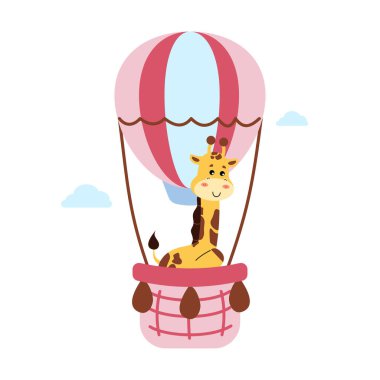 5.Zürafa Sıcak Hava Balonunda