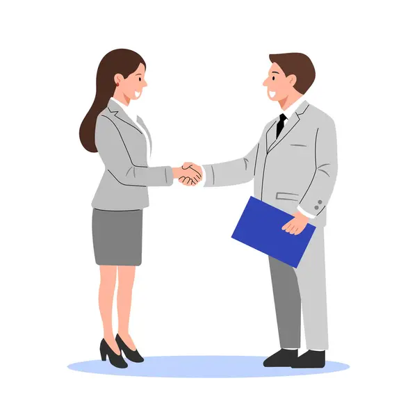 Profesyonel bir iş ortağı anlaşması ve ortaklığı sembolize eden bir tokalaşma resmi..