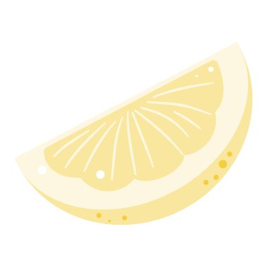 Çeyrek dilim limon, sağlıklı yiyecekler, içecekler ve yemek temaları için mükemmel..
