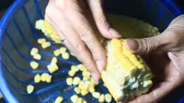 mısır kabuğu soyma ve işleme