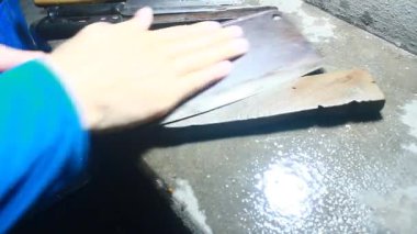 Biraz bıçak keskinleştir.