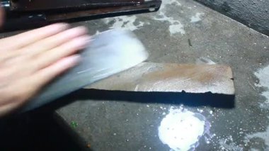 Biraz bıçak keskinleştir.