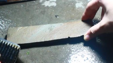 Biraz bıçak keskinleştir.