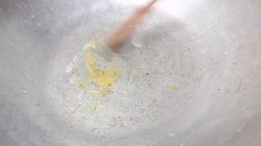 Biraz sebze kızarttım.