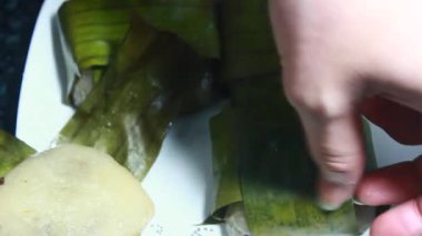 Biraz cassava keki kes.