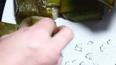 Biraz cassava keki kes.