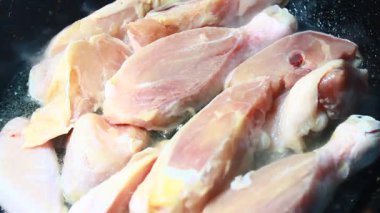 Daha az kızarmış tavuk pişir