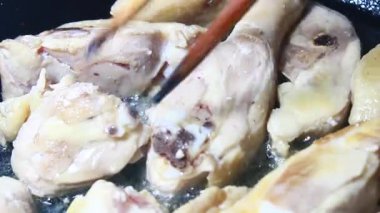 Daha az kızarmış tavuk pişir