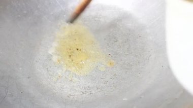 Biraz sebze kızarttım.