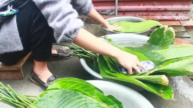 Yapışkan pirinç keki yap 