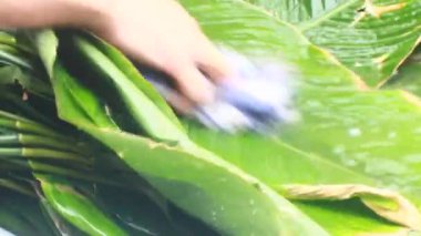 Yapışkan pirinç keki yap 