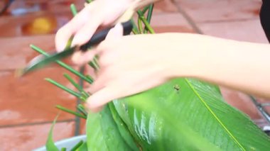 Yapışkan pirinç keki yap