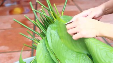 Yapışkan pirinç keki yap