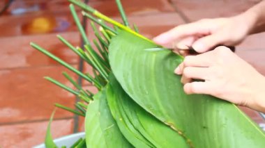 Yapışkan pirinç keki yap