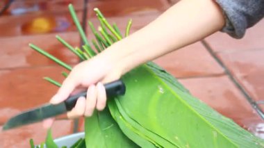 Yapışkan pirinç keki yap