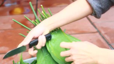 Yapışkan pirinç keki yap