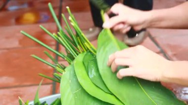 Yapışkan pirinç keki yap